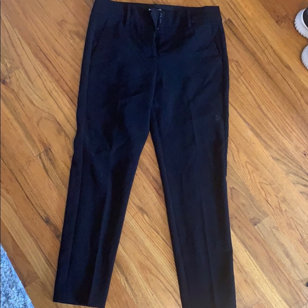 Tapered Black Work Pants